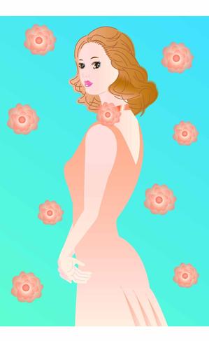 chiharu2010 ()さんの30代後半からの女性をターゲットとしたポータルサイトの女性のイラストへの提案