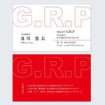 growth (G_miura)さんの株式会社G.R.Pの名刺デザインへの提案