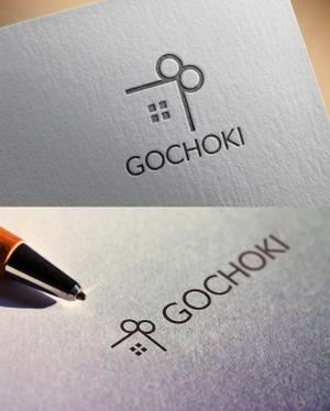 D.R DESIGN (Nakamura__)さんの訪問日容サービスサイト「GOCHOKI（ゴーチョキ）」のロゴへの提案