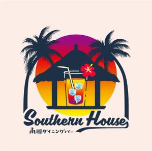 popsection (popsection)さんの南国ダイニングバー「Southern House」のロゴへの提案