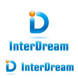 perles de verre (perles_de_verre)さんの「interdream」のロゴ作成への提案