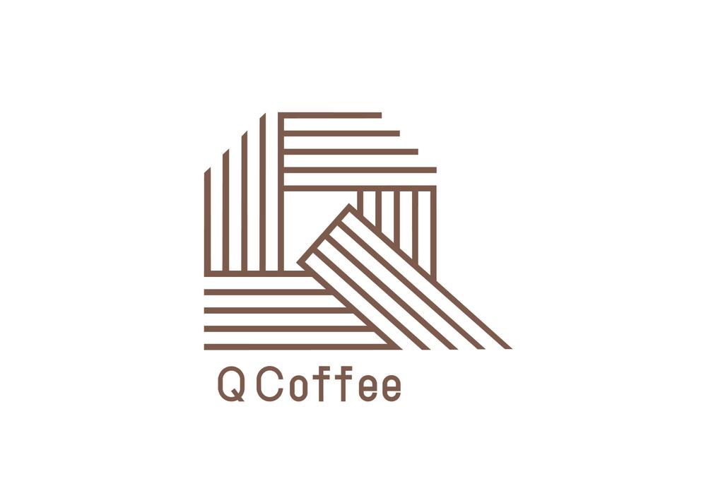 カフェバー「Q Coffee」のロゴ