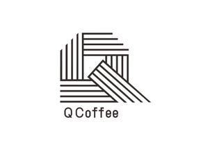 hideto kawamura ()さんのカフェバー「Q Coffee」のロゴへの提案