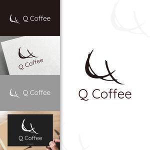 charisabse ()さんのカフェバー「Q Coffee」のロゴへの提案