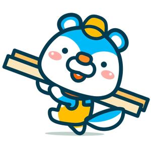 E.crayon (yuuuuuu_ecolibra)さんのビーバーのキャラクターデザインへの提案