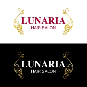 エリコ.N (grooove696)さんの「LUNARIA HAIR SALON」のロゴ作成への提案
