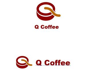 pah98 ()さんのカフェバー「Q Coffee」のロゴへの提案