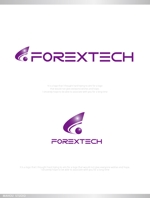 魔法スタジオ (mahou-phot)さんのFXのツール紹介サイト「Forextech」のロゴへの提案