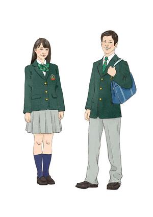 andy kim (andy_kim)さんの首都圏の高等学校の制服イラスト　カッコいい・写実的　イラスト画の募集への提案