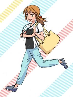 とんちゅ (tonakipo)さんの宣伝チラシに使う人物イラストをお願いしたいへの提案