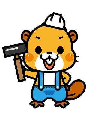 syow（イラスト・キャラデザなど） (n_sho)さんのビーバーのキャラクターデザインへの提案