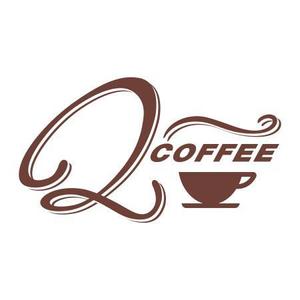 スタジオラガッツォ (ragazzo)さんのカフェバー「Q Coffee」のロゴへの提案