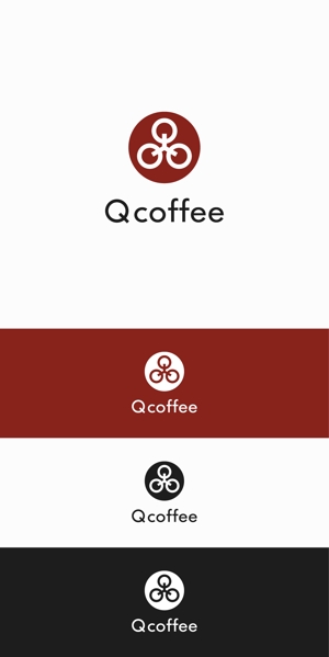 designdesign (designdesign)さんのカフェバー「Q Coffee」のロゴへの提案