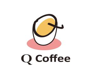 toberukuroneko (toberukuroneko)さんのカフェバー「Q Coffee」のロゴへの提案