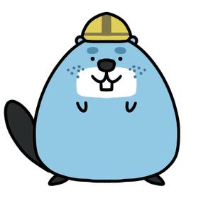 つぶお (TUBUO)さんのビーバーのキャラクターデザインへの提案