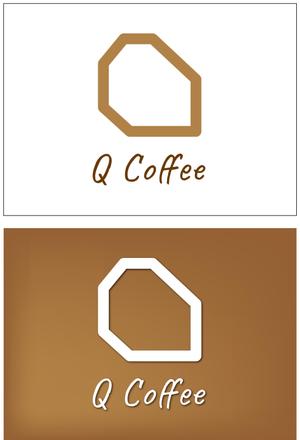 taki-5000 (taki-5000)さんのカフェバー「Q Coffee」のロゴへの提案