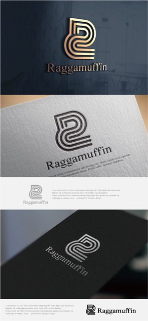 drkigawa (drkigawa)さんの高級タオル「Raggamuffin」のロゴ　への提案