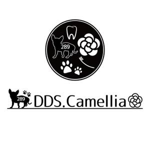 キタハラタケヨ (keyota)さんのドッグデンタルサロン「DDS.Camellia」のロゴ制作への提案