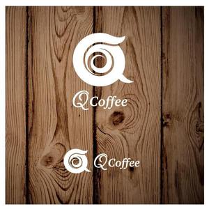 Anne_co. (anne_co)さんのカフェバー「Q Coffee」のロゴへの提案