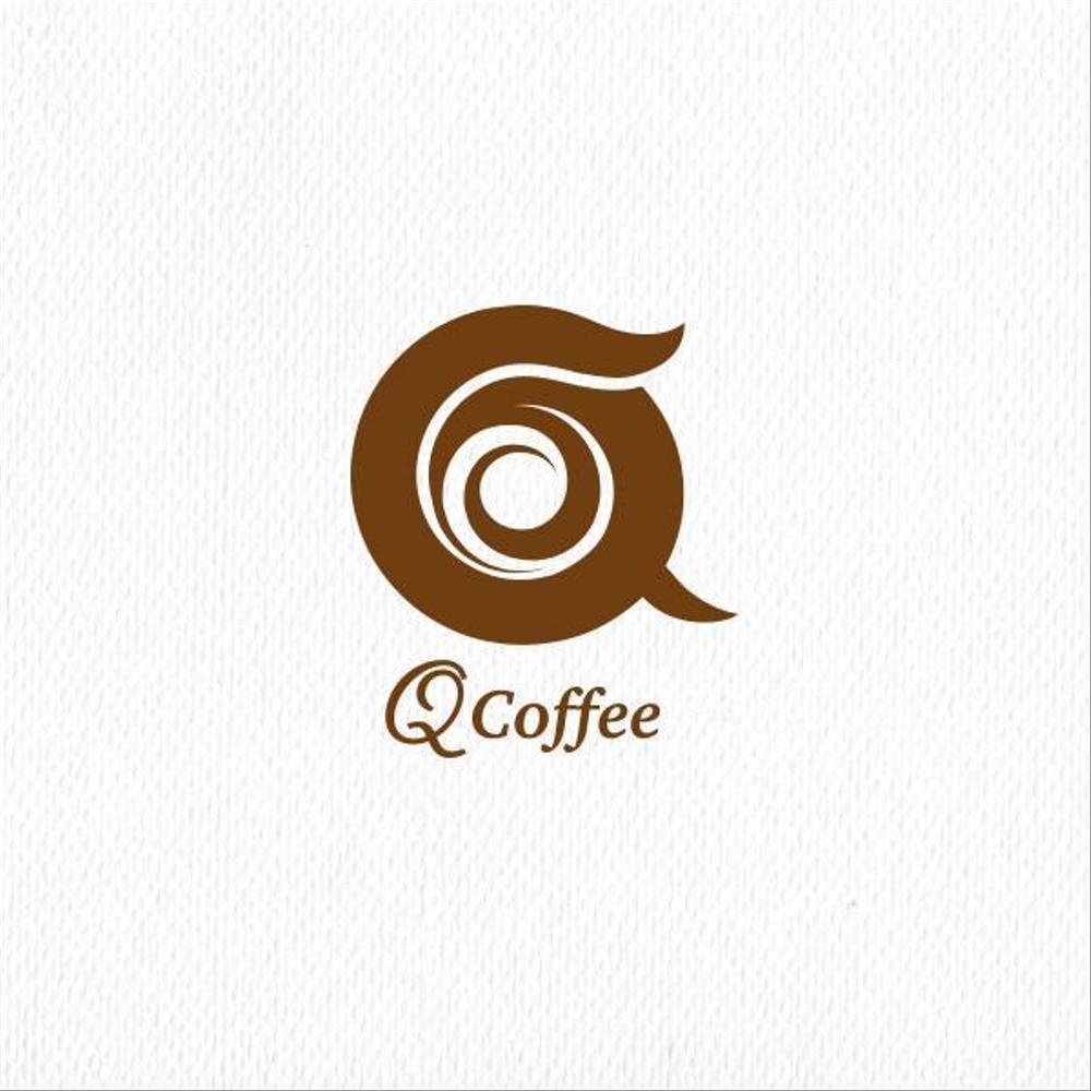 カフェバー「Q Coffee」のロゴ