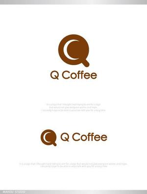 魔法スタジオ (mahou-phot)さんのカフェバー「Q Coffee」のロゴへの提案