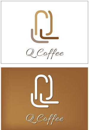 taki-5000 (taki-5000)さんのカフェバー「Q Coffee」のロゴへの提案