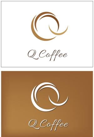 taki-5000 (taki-5000)さんのカフェバー「Q Coffee」のロゴへの提案