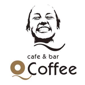 尾野森生 ()さんのカフェバー「Q Coffee」のロゴへの提案