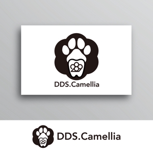 White-design (White-design)さんのドッグデンタルサロン「DDS.Camellia」のロゴ制作への提案