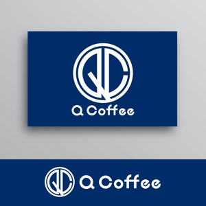 White-design (White-design)さんのカフェバー「Q Coffee」のロゴへの提案