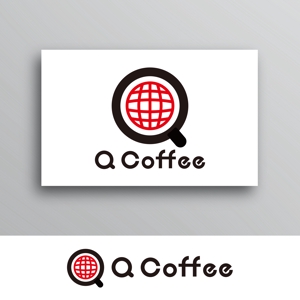 White-design (White-design)さんのカフェバー「Q Coffee」のロゴへの提案
