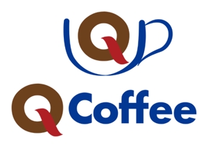 TEX597 (TEXTURE)さんのカフェバー「Q Coffee」のロゴへの提案