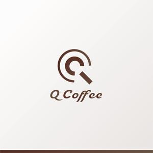 enpitsudo ()さんのカフェバー「Q Coffee」のロゴへの提案