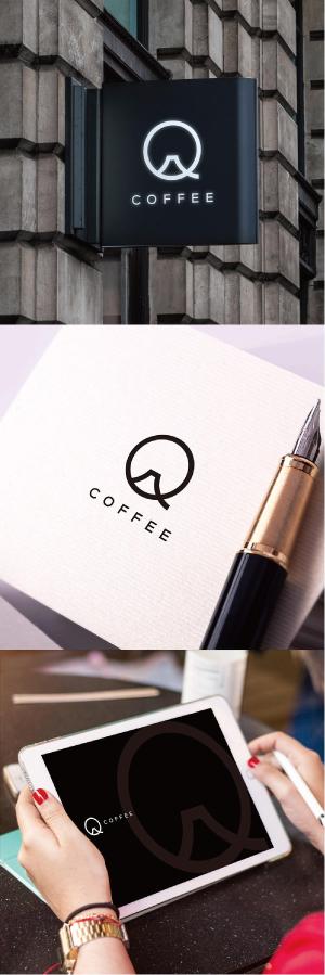 chpt.z (chapterzen)さんのカフェバー「Q Coffee」のロゴへの提案