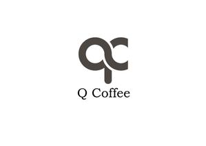 aki owada (bowie)さんのカフェバー「Q Coffee」のロゴへの提案