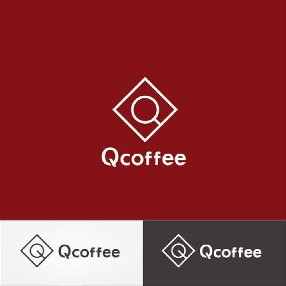 カフェバー「Q Coffee」のロゴ