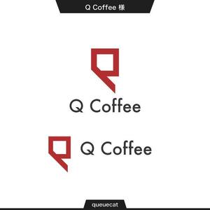 queuecat (queuecat)さんのカフェバー「Q Coffee」のロゴへの提案