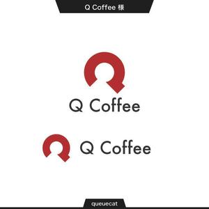 queuecat (queuecat)さんのカフェバー「Q Coffee」のロゴへの提案