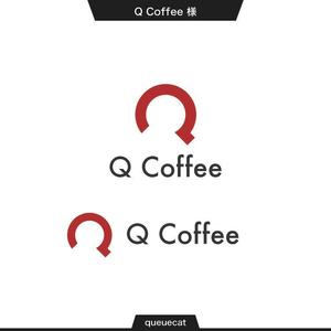 queuecat (queuecat)さんのカフェバー「Q Coffee」のロゴへの提案