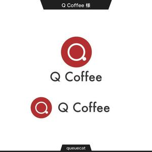 queuecat (queuecat)さんのカフェバー「Q Coffee」のロゴへの提案