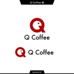 queuecat (queuecat)さんのカフェバー「Q Coffee」のロゴへの提案