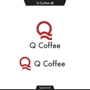 queuecat (queuecat)さんのカフェバー「Q Coffee」のロゴへの提案