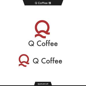 queuecat (queuecat)さんのカフェバー「Q Coffee」のロゴへの提案