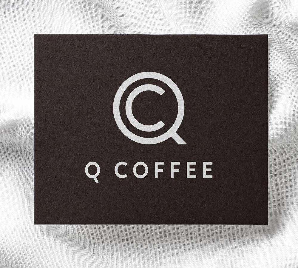 カフェバー「Q Coffee」のロゴ