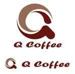 MacMagicianさんのカフェバー「Q Coffee」のロゴへの提案