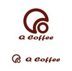 MacMagicianさんのカフェバー「Q Coffee」のロゴへの提案