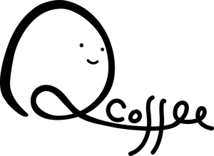 デザイン工房たまき堂 (ds-tamaki-dou)さんのカフェバー「Q Coffee」のロゴへの提案