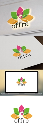 cozzy (cozzy)さんのレディースアパレルショップサイト「offre」のロゴへの提案
