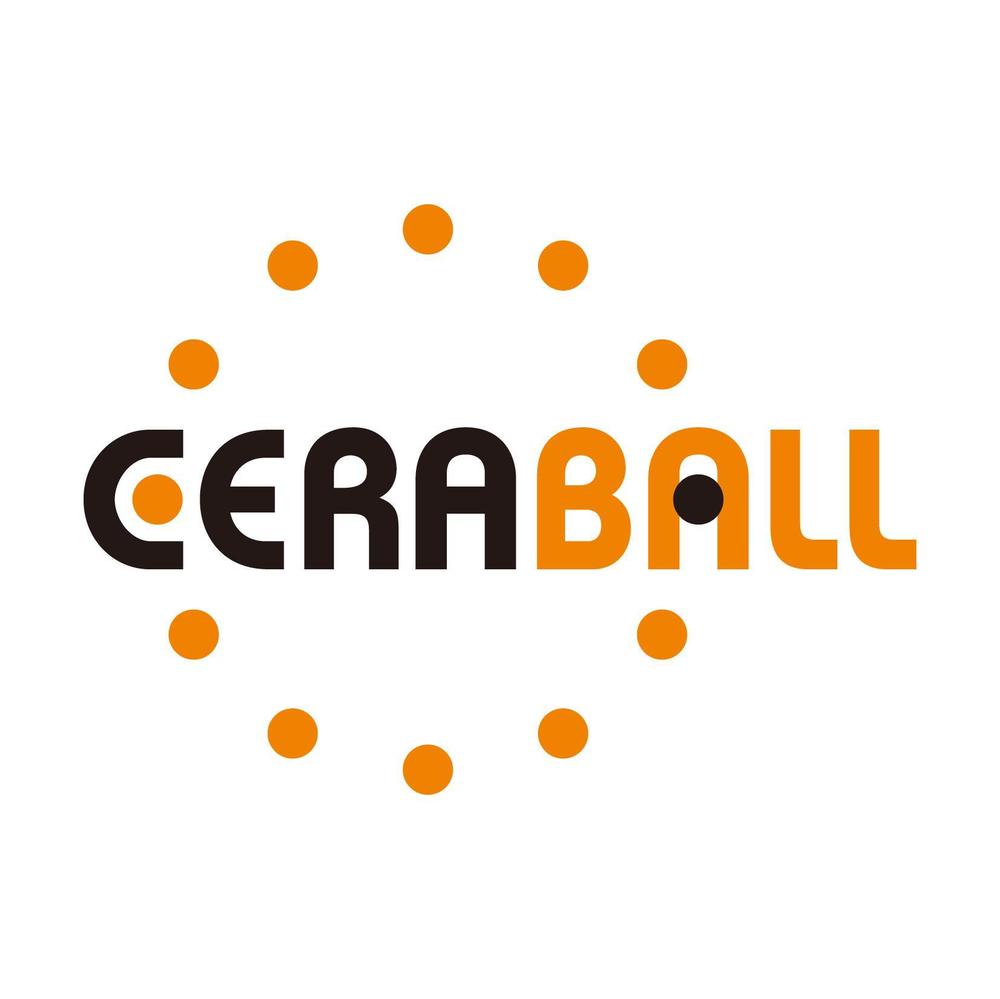 「CERABALL」のロゴ作成
