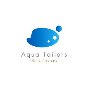 UGUG (ugug)さんの「Aqua Tailors　 10th anniversary」のロゴ作成への提案
